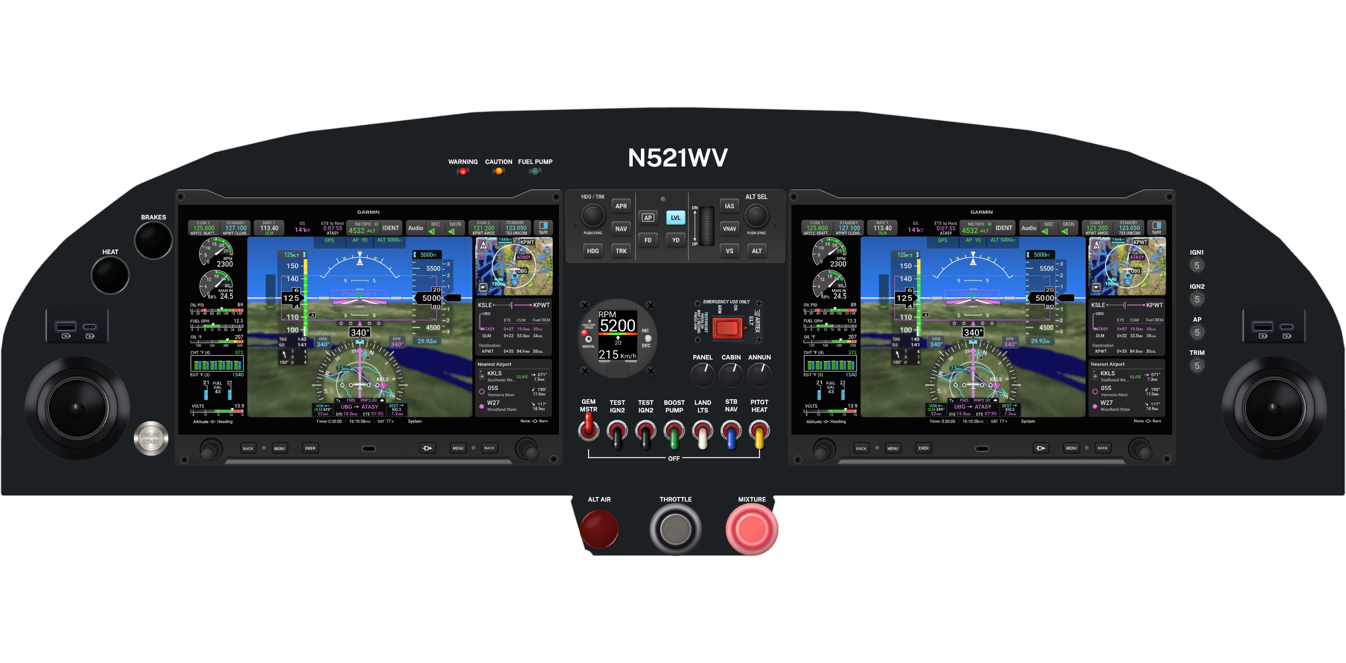 S-20 / S-21 panel designed in the Panel Designer