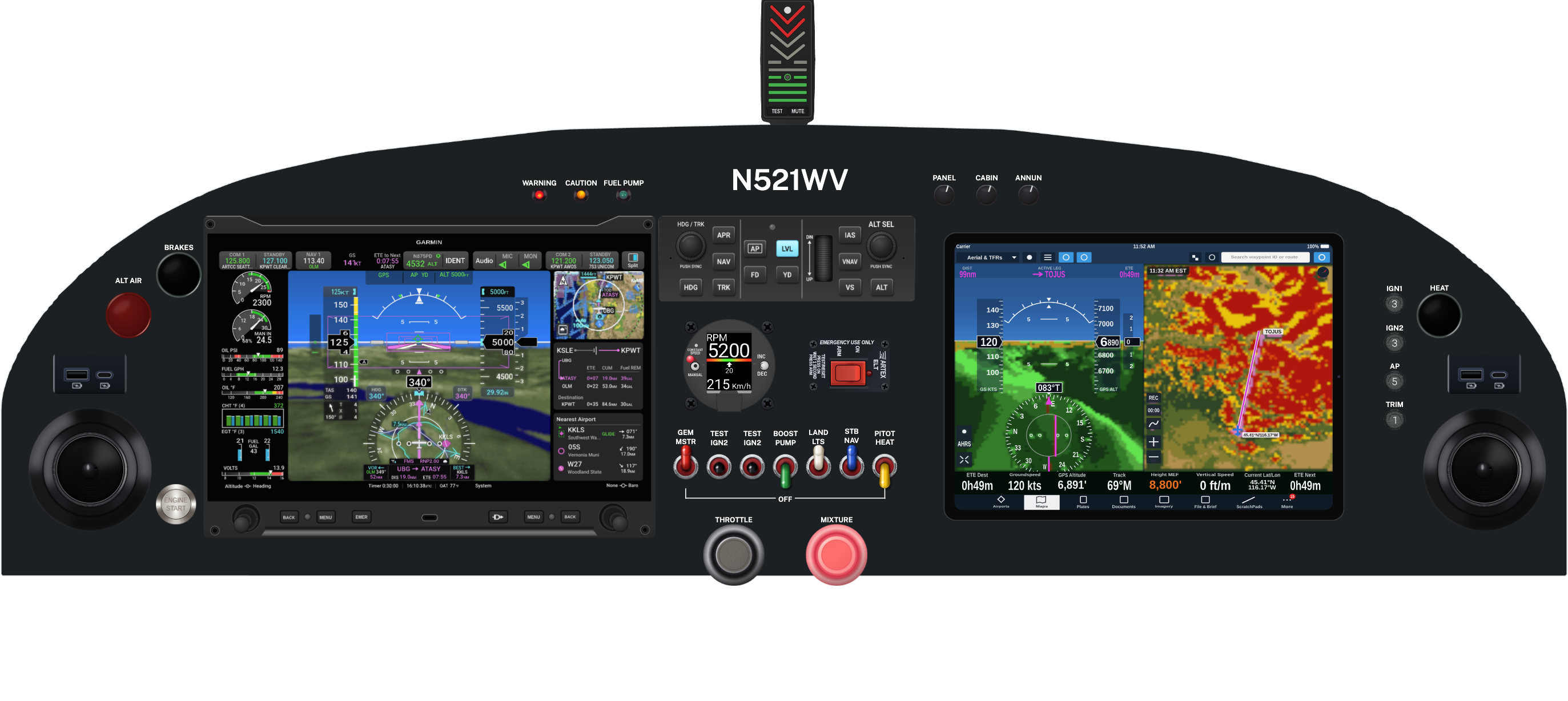 S-20 / S-21 panel designed in the Panel Designer